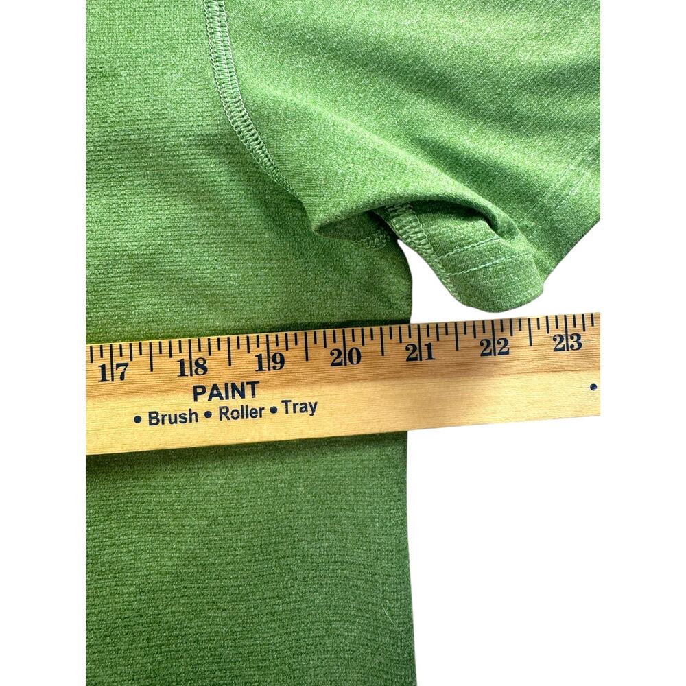 Stio Crester Trail Short Sleeve Polo Mens M Green Performance Golf Outdoor - Picture 5 of 8